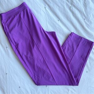 Athleta Brooklyn Heights Vienna Slim Pants in Jazzy Purple